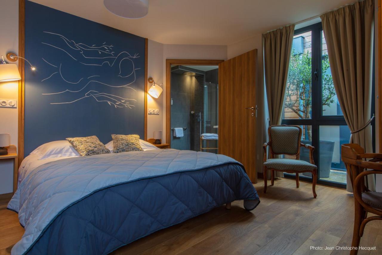 Les Patios Bed & Breakfast Lens Exterior foto
